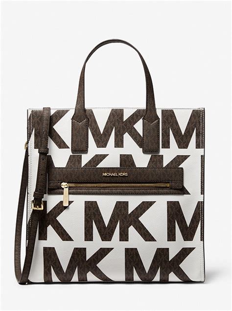 michael kors bag tag - Michael Kors large logo tote.